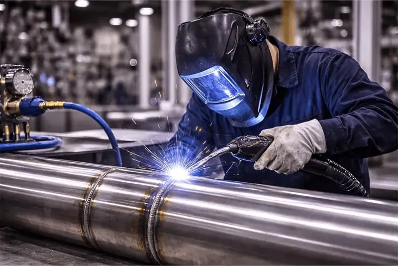 Professional stainless steel welding and custom fabrication process
